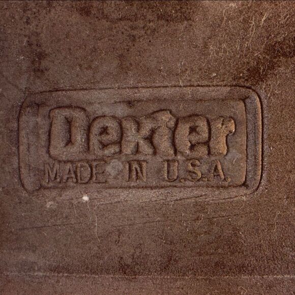 Dexter blue  and Brown Oxfords with Suede Texture - Picture 9 of 9